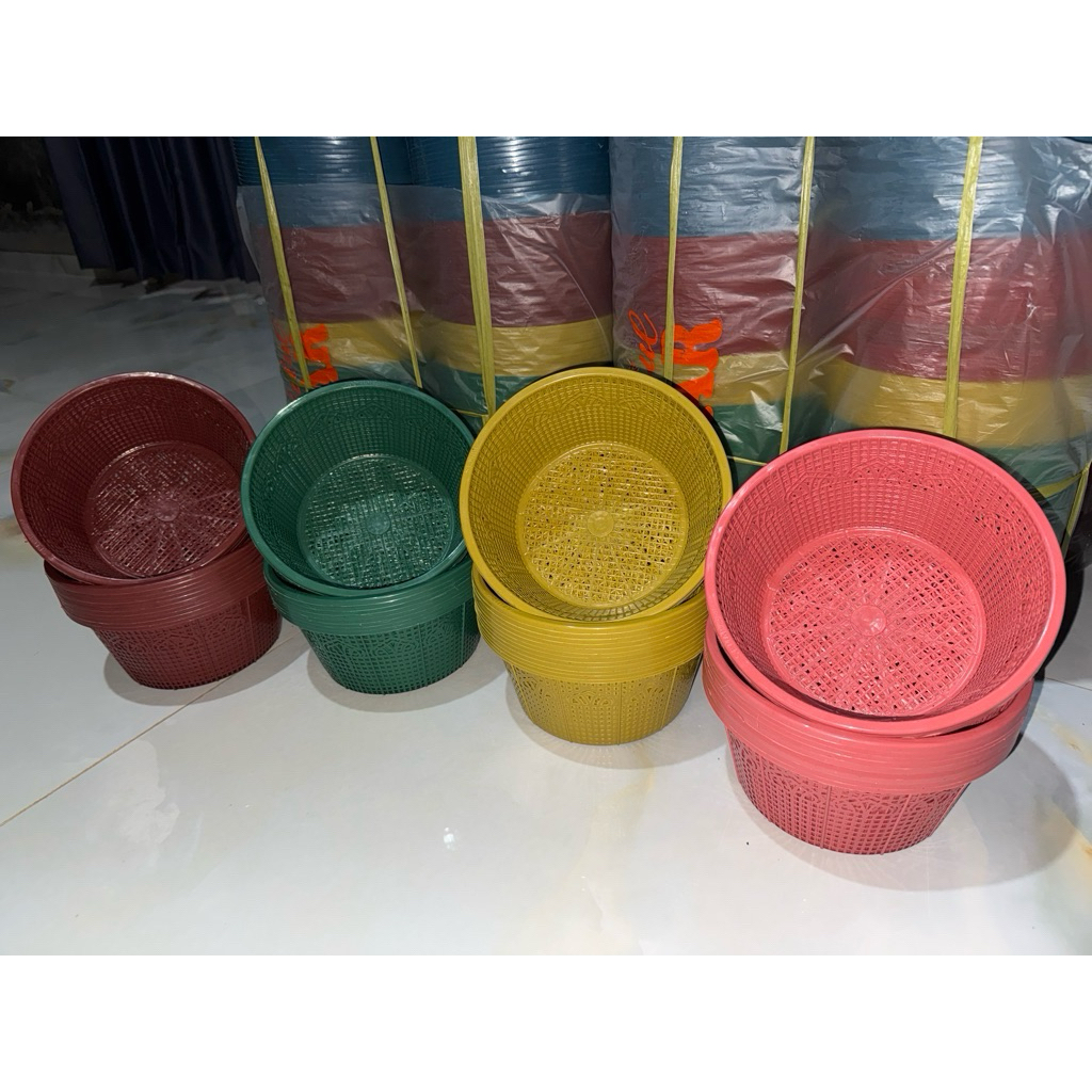 WAKUL MASJID 1 lusin 12 pcs Ceting nasi wakul plastik