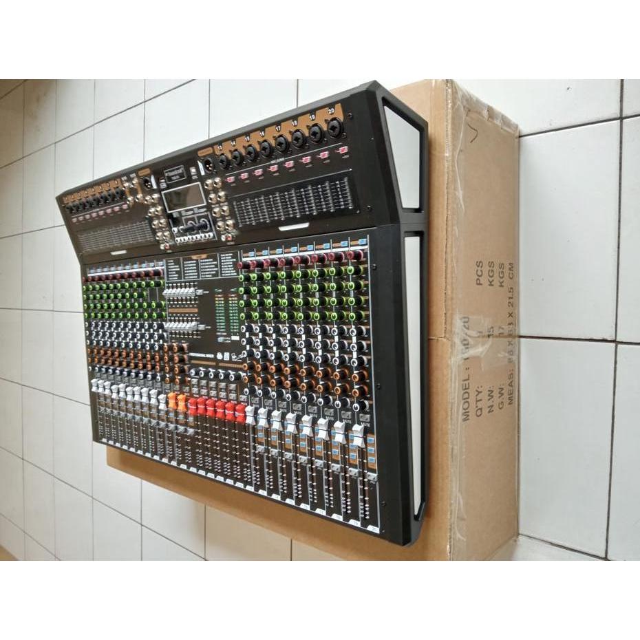 Mixer audio Soundcraft TGD 20 / TGD20 – 20 chanel 16 mono + 4 stereo usb bluetooth 99 efek dsp