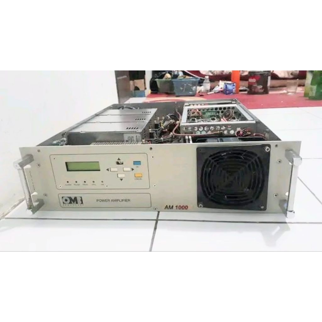 BOOSTER PEMANCAR FM BUILT UP OMB 1000 WATT