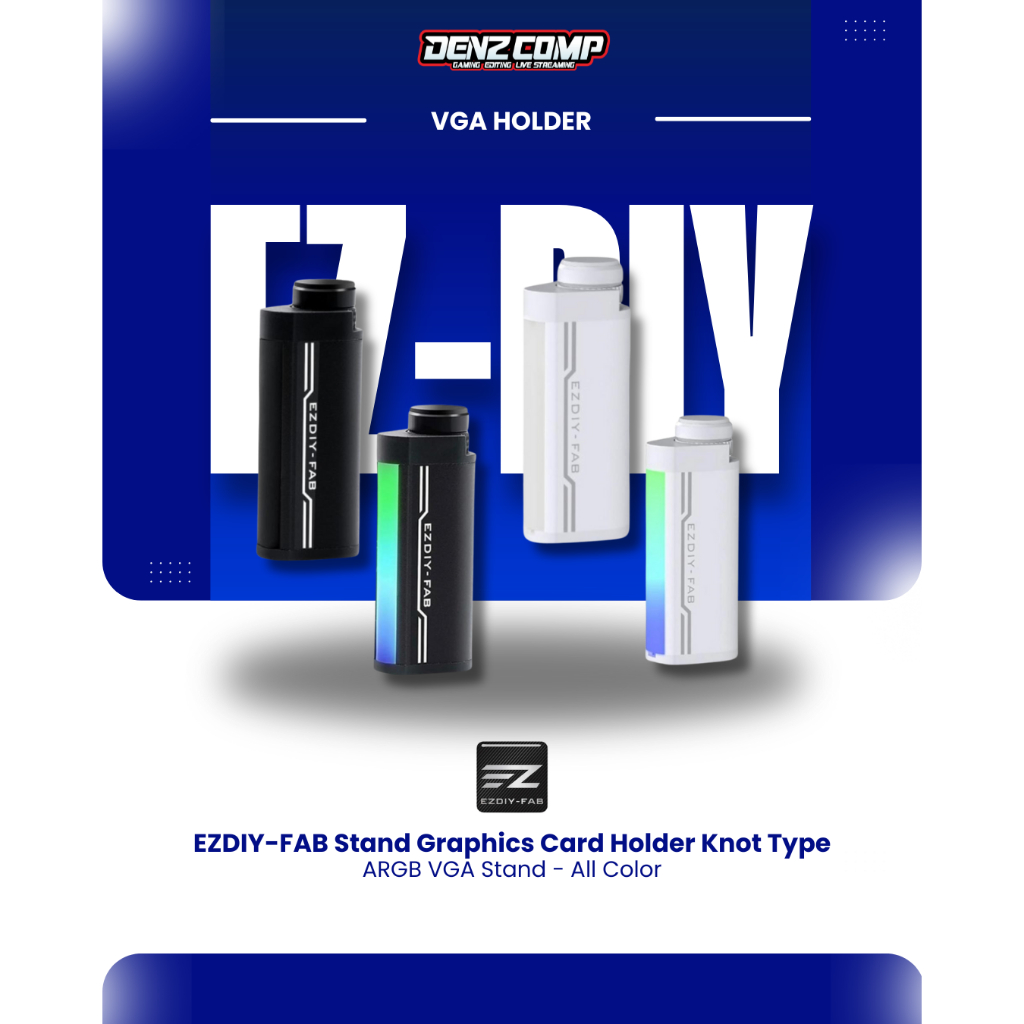EZDIY-FAB Stand Graphics Card Holder Knot Type / VGA Holder / ARGB VGA Stand