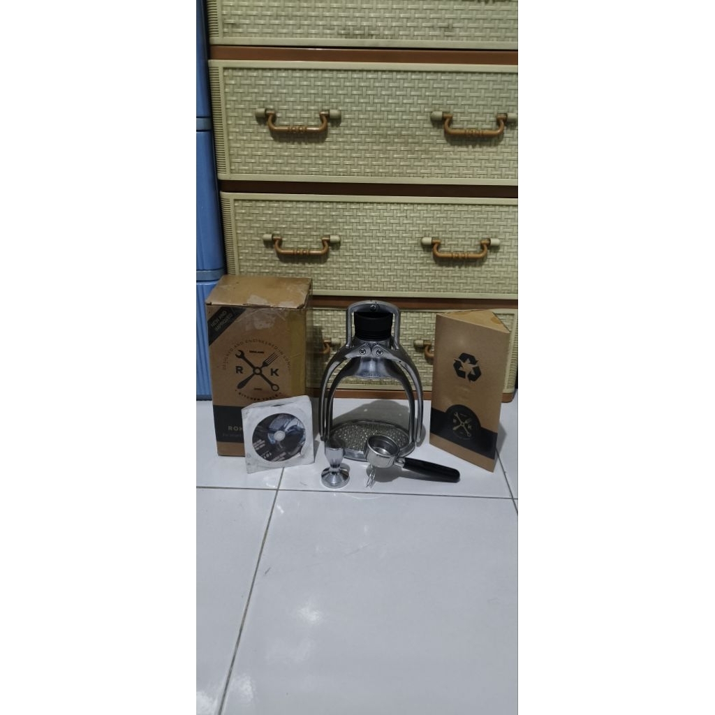 Mesin Alat Kopi Espresso Manual Brew Rokpresso Rok Presso Siap Pakai