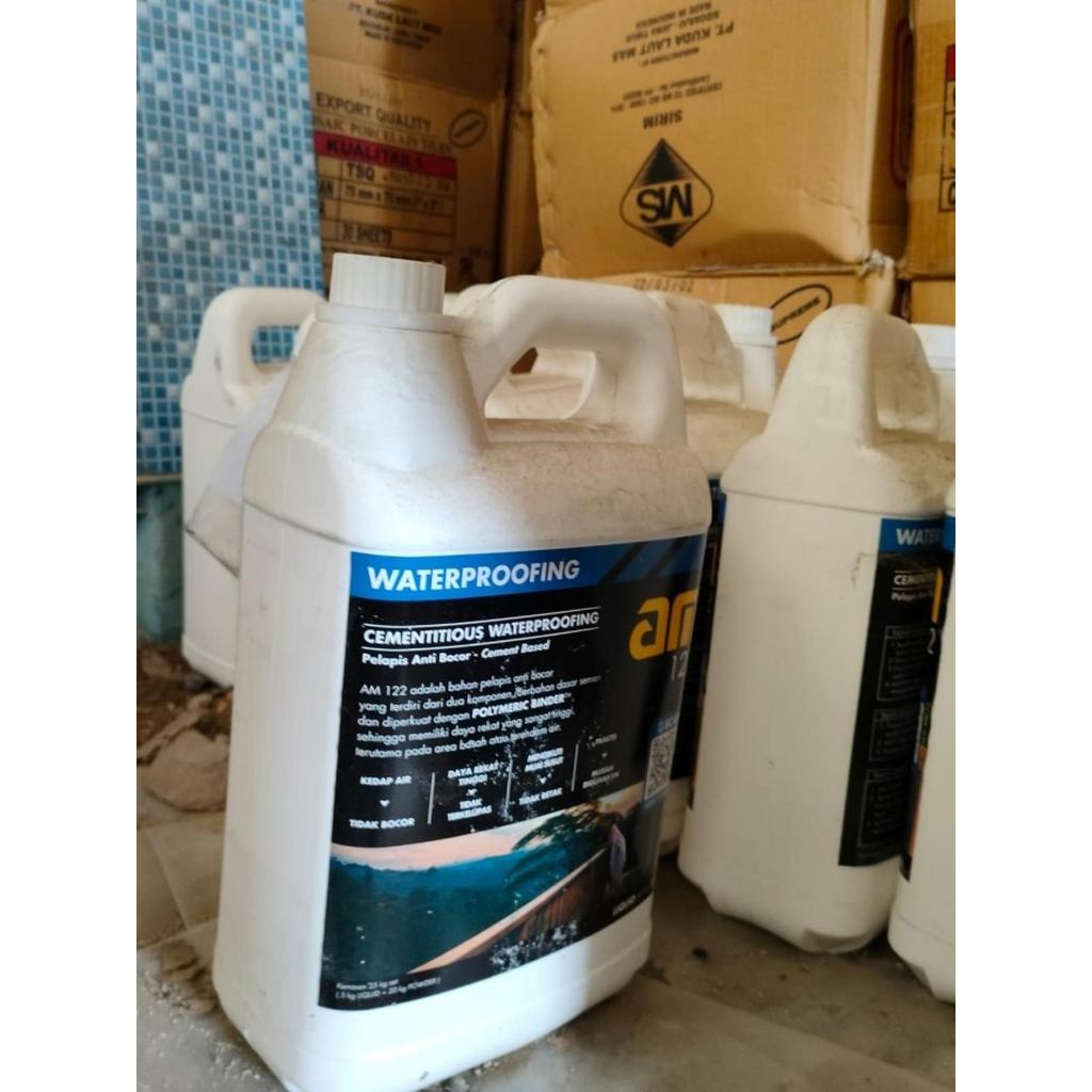 Cairan Waterproofing/Anti Bocor AM 122 5Kg (Hanya Cairan Saja)