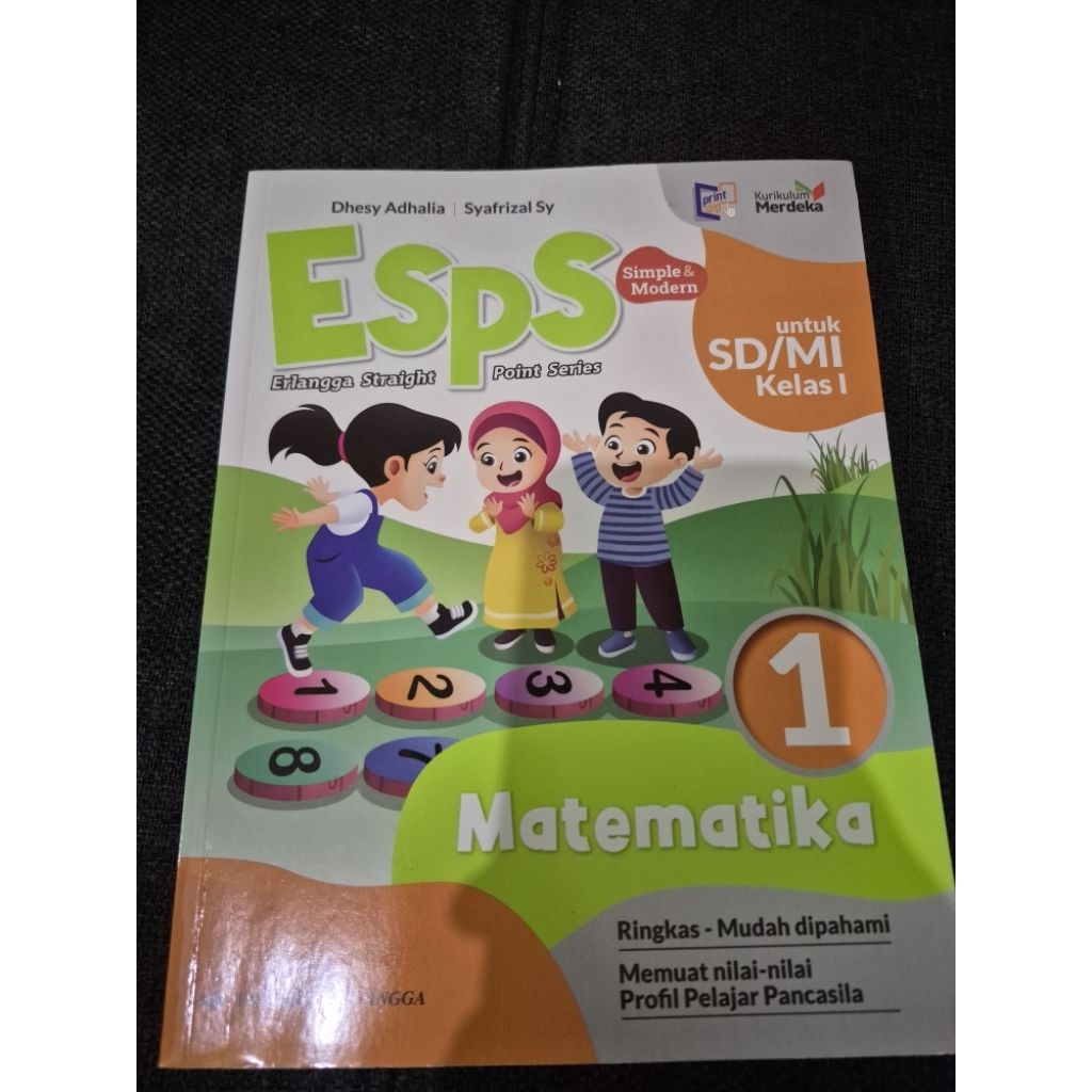 esps matematika sd kelas 1