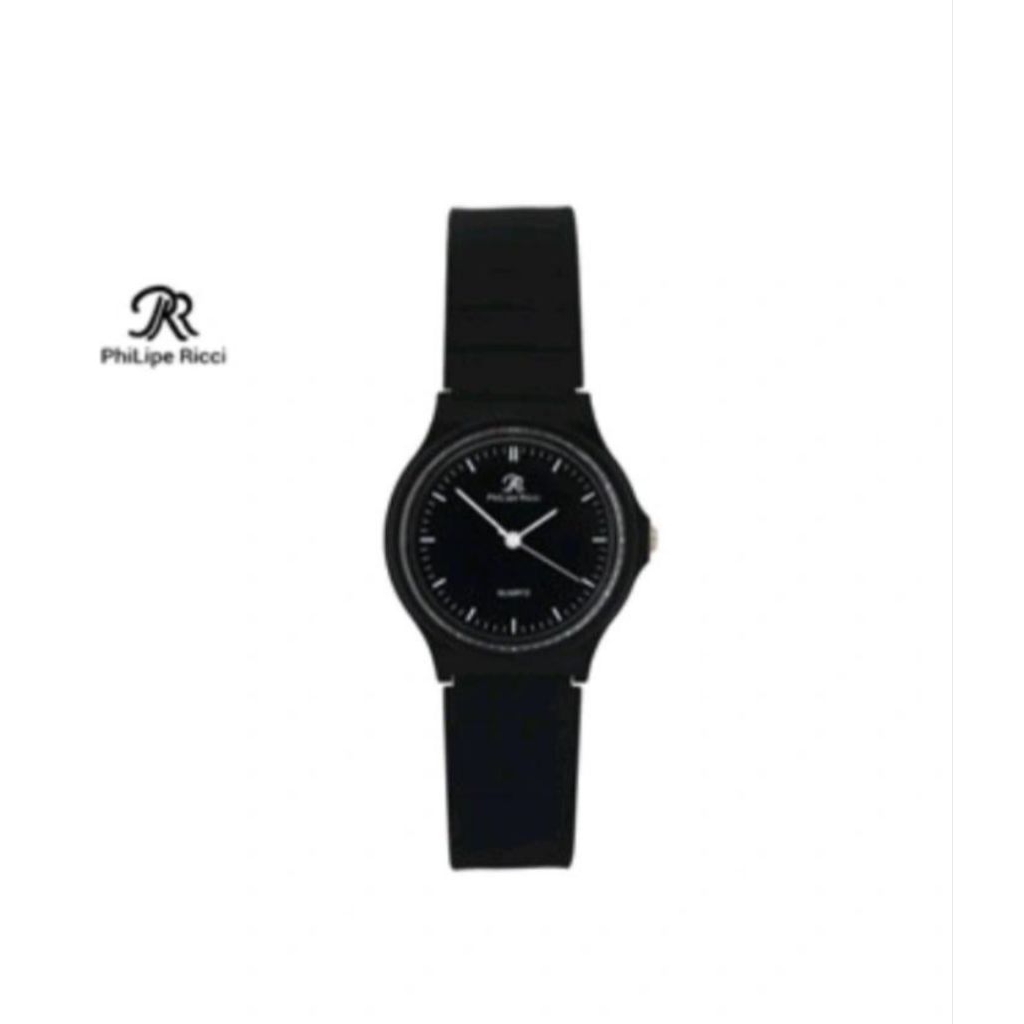 123. jam tangan wanita Philipe Ricci variant hitam