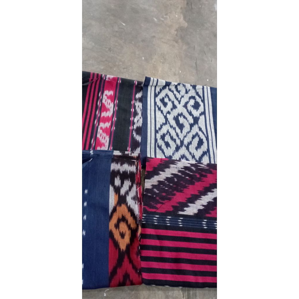 kain perca tenun random