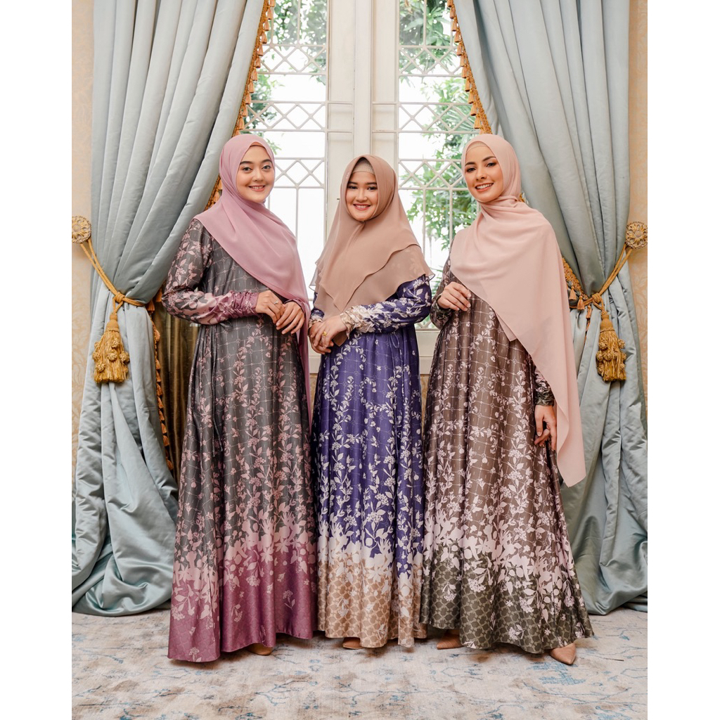 KICIKS MUSLIMAH - REMPAH LUXURY SERIES // SARIMBIT LEBARAN // DRESS LEBARAN // BAJU LEBARAN