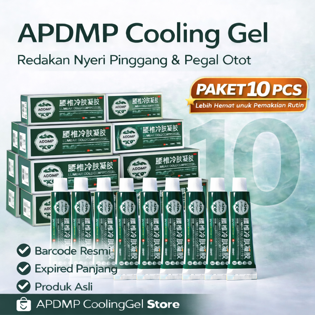 [PAKET HEMAT 10 PCS] APDMP LUMBAR SPINE COOLING GEL
