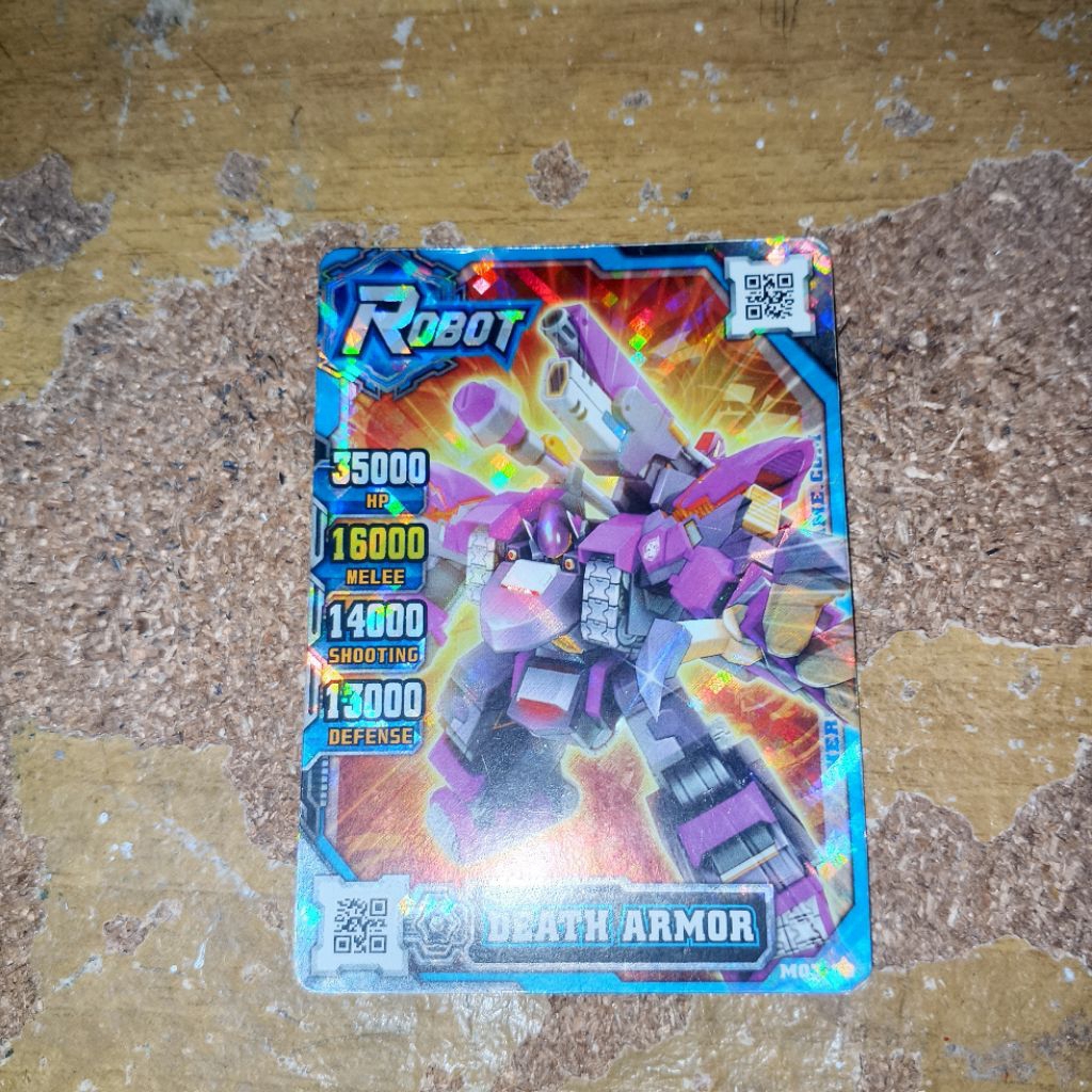 Kartu Hero of robots death armor