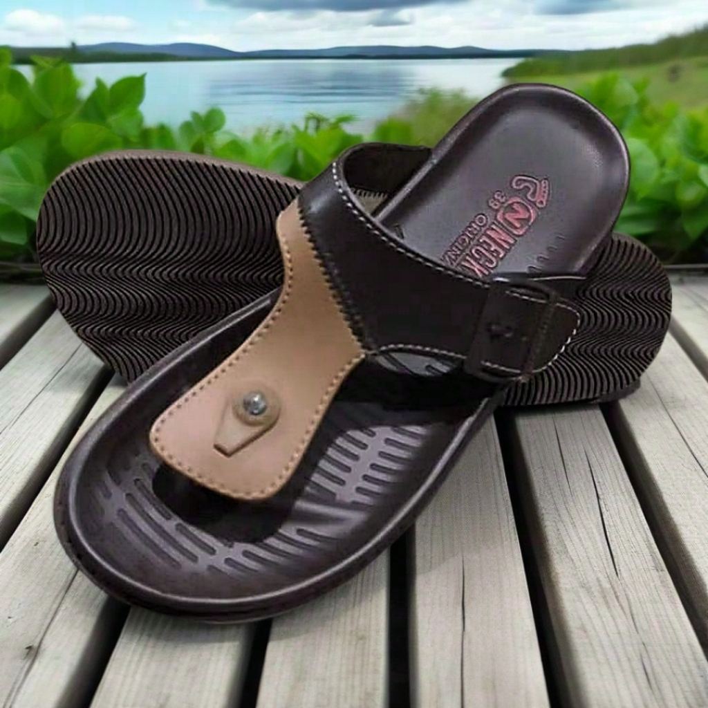 Neckermann sandal pria EDEN-044 Jepit warna kombinasi MULTI