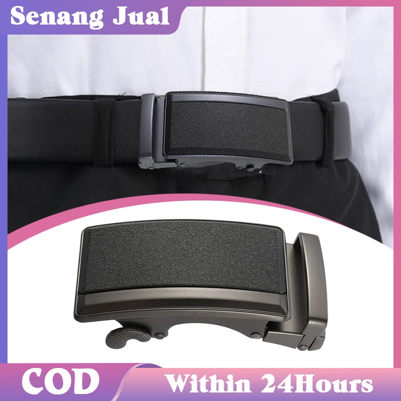 3.6cm Gesper Sabuk Otomatis Pria Gesper Sabuk Buram Kepala Sabuk Otomatis