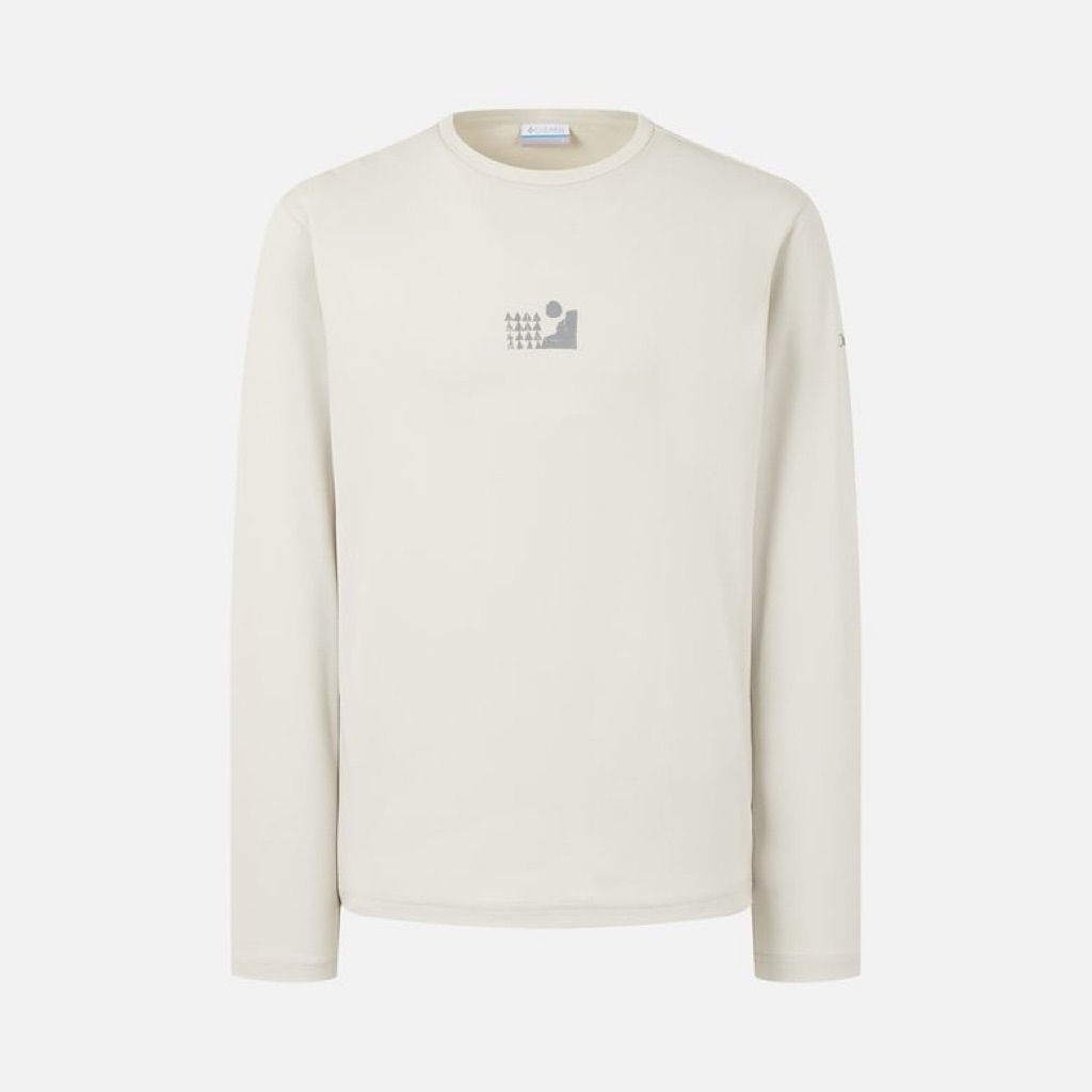 Baju lengan Panjang Columbia Men Caney Cove Crew Long Slevee Shirt Outdoor Original