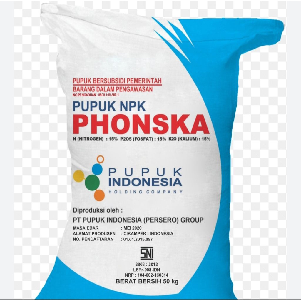 Pupuk NPK PHOSKA 50 Kg bahan penyubur tanaman
