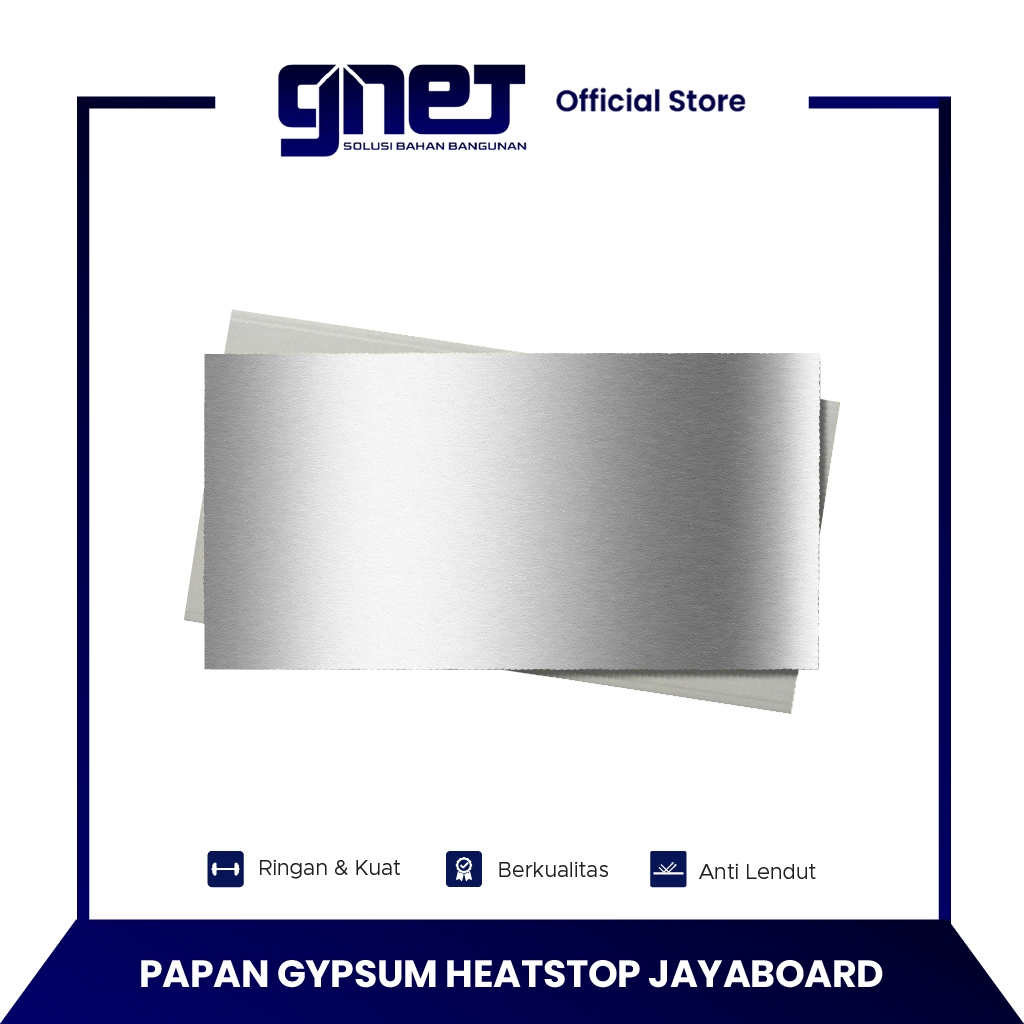 Papan Gypsum Jayaboard HEATSTOP | Gipsum Tahan Panas