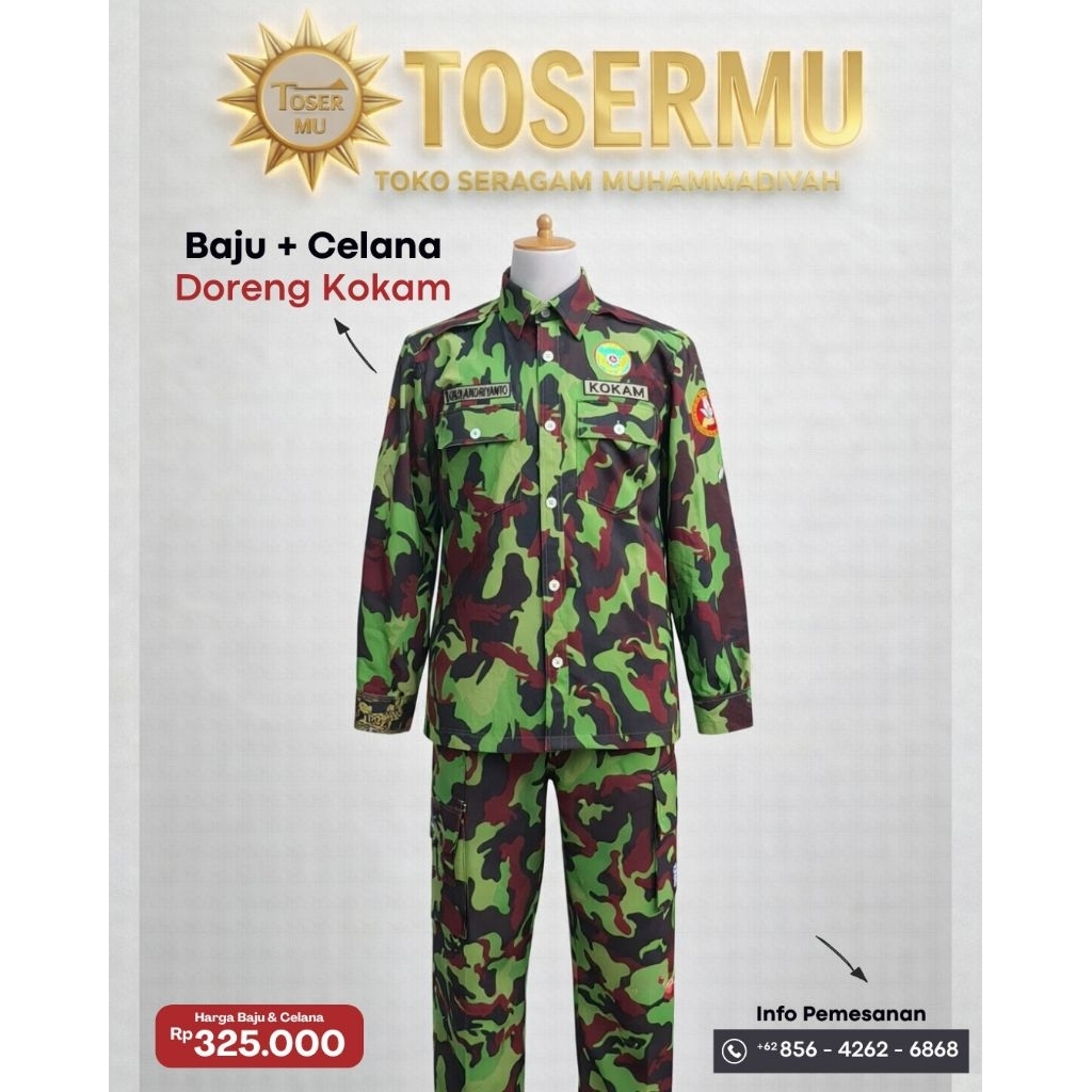 Baju Seragam Kokam Pemuda Muhammadiyah