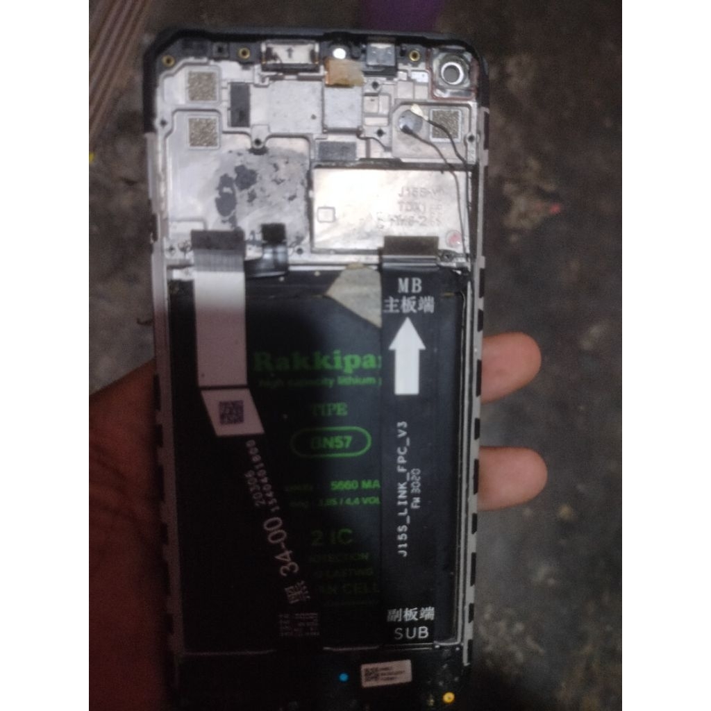 lcd redmi not 9 original copotan.