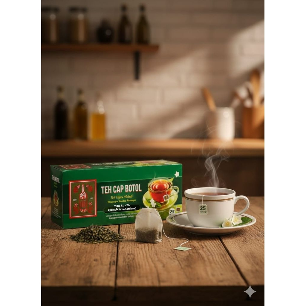 Teh Cap Botol /Teh Celup Cap Botol / Teh Hijau Melati