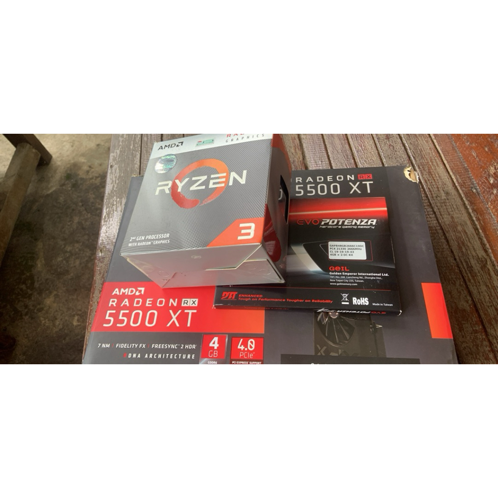 PAKET PC GAMING ( CPU / RAM / VGA )