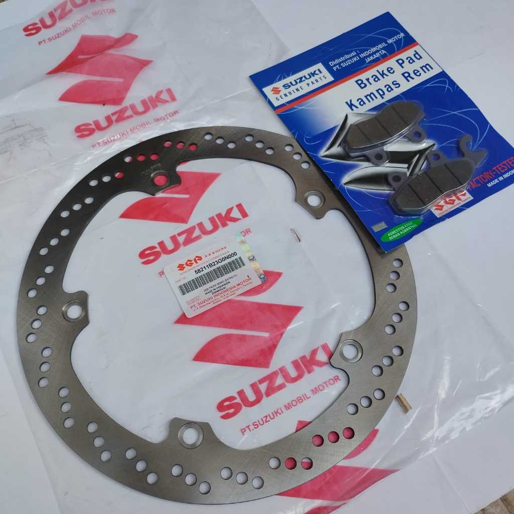 PAKET PIRINGAN REM CAKRAM DEPAN SATRIA FU 150/SHOGUN SP 125/SHOGUN 125 ROBOT