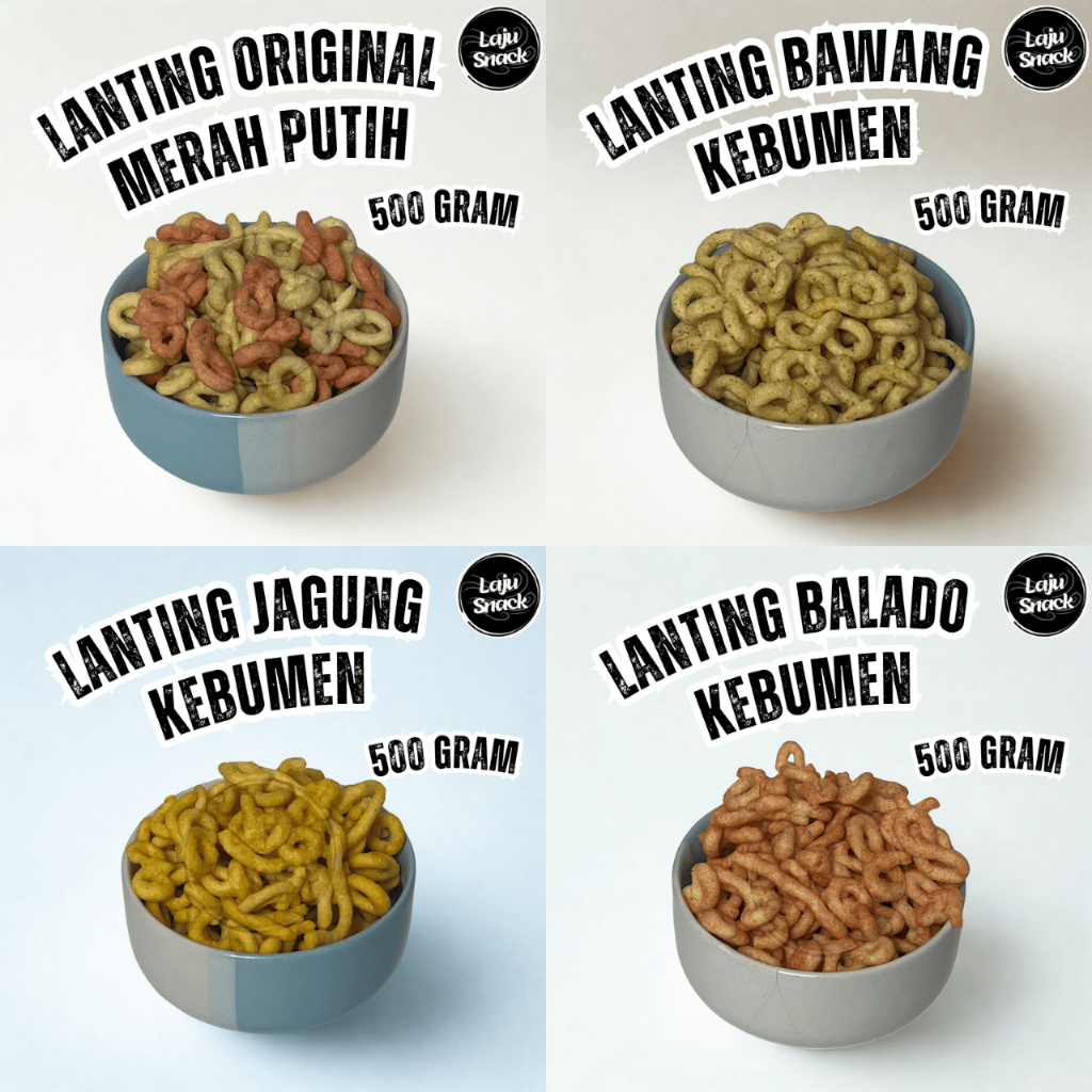 500gram Lanting Kebumen Aneka Rasa