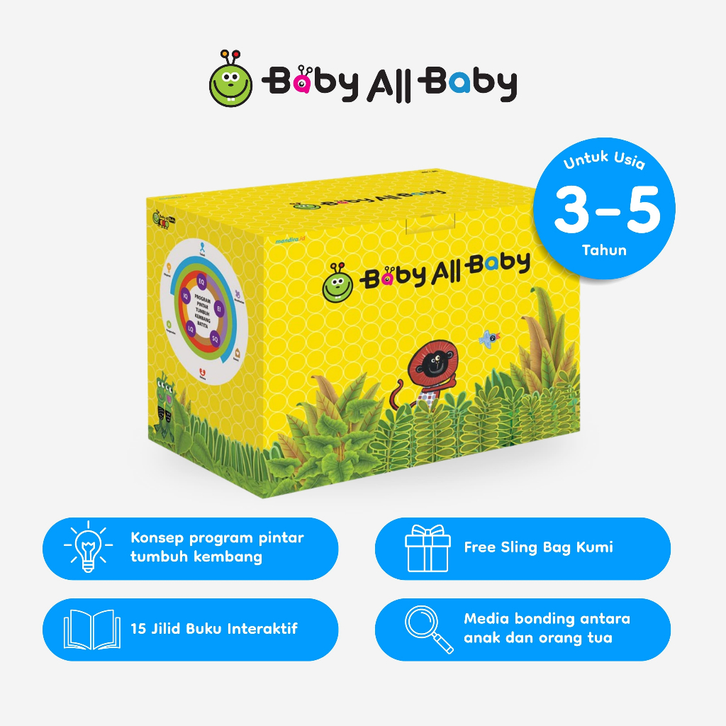 Mandira - Buku Anak - Baby All Baby Full Set