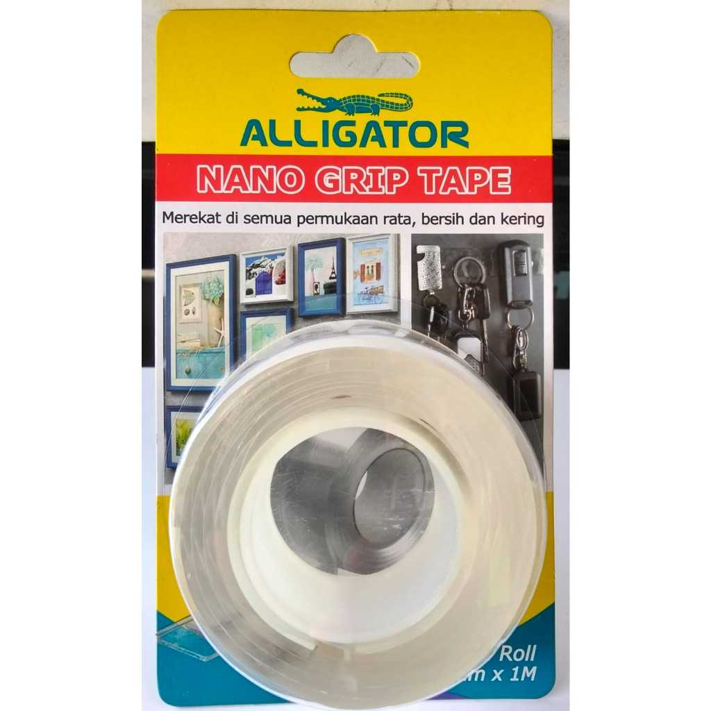 ALLIGATOR NANO GRIP TAPE (  DOUBLE TAPE NANO GELL )