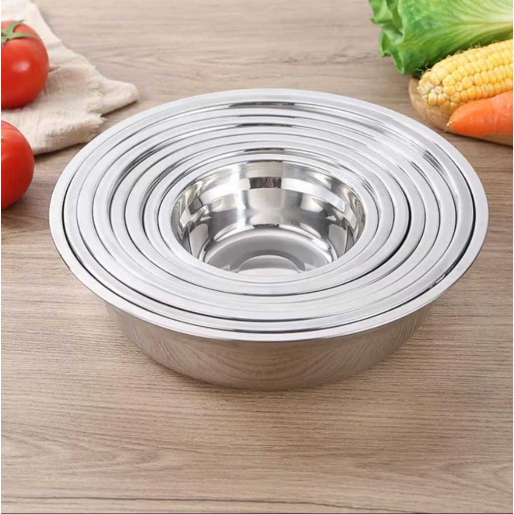Mangkuk stainless / wadah stainless