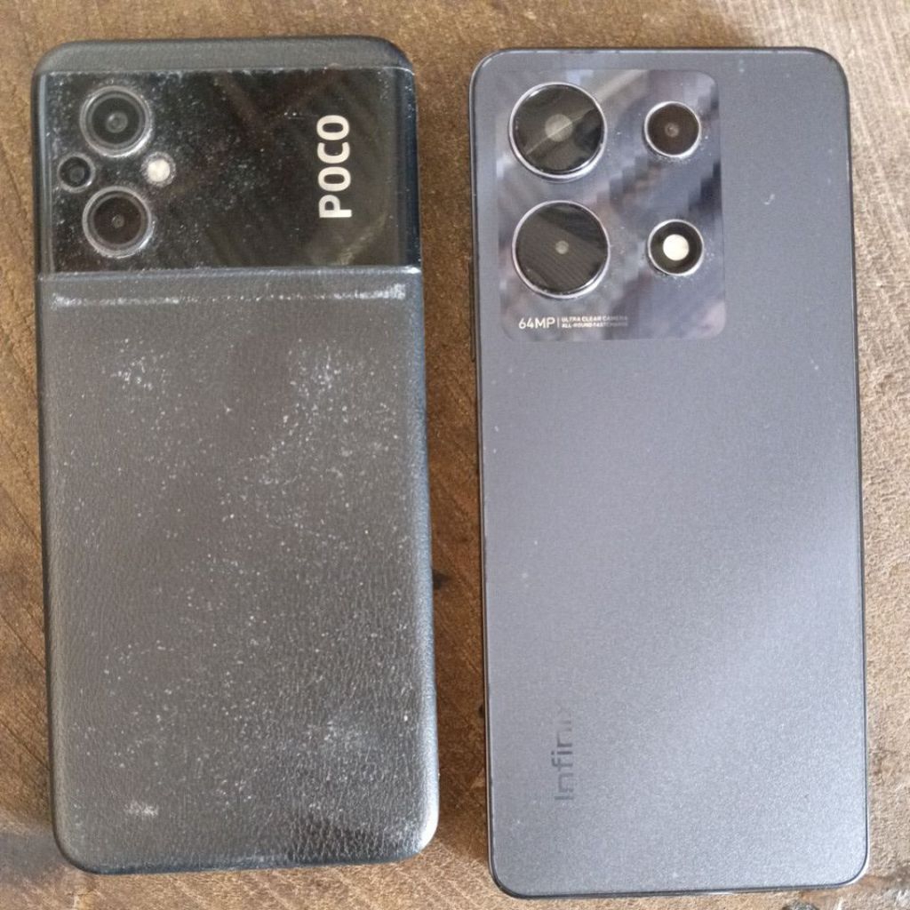 hp seken Infinix dan poco