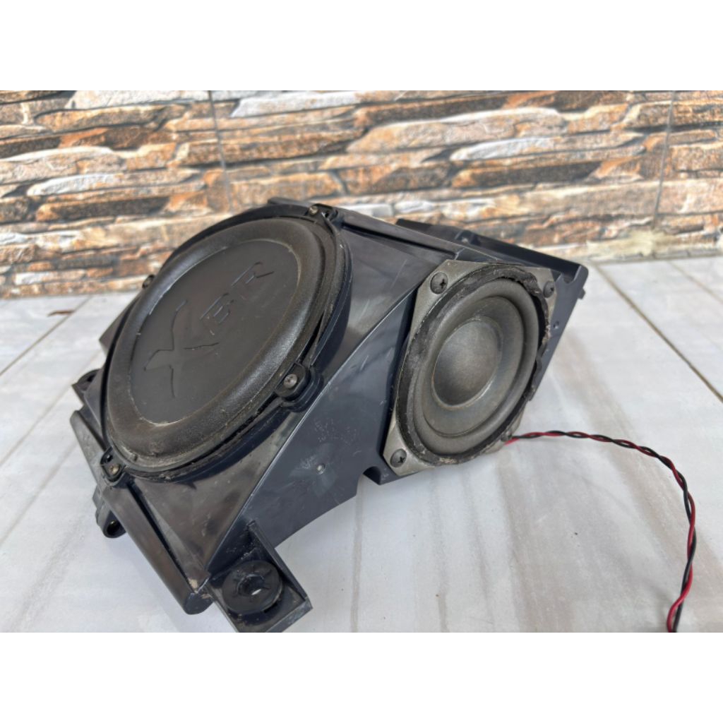Speaker Bekas copotan XBR Subwoofer 4" inc + box,,suara joss