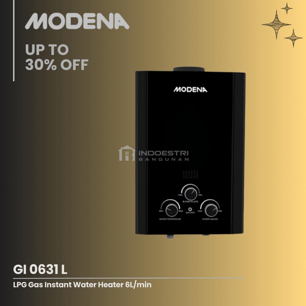Water Heater Gas Modena GI 0631 L / Water Heater Gas Instant (LPG Gas)