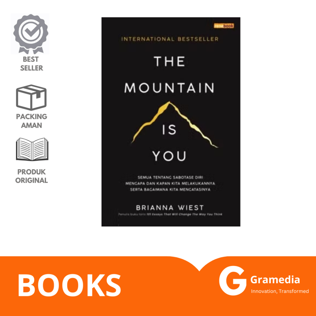 Gramedia lampung - The Mountain Is You