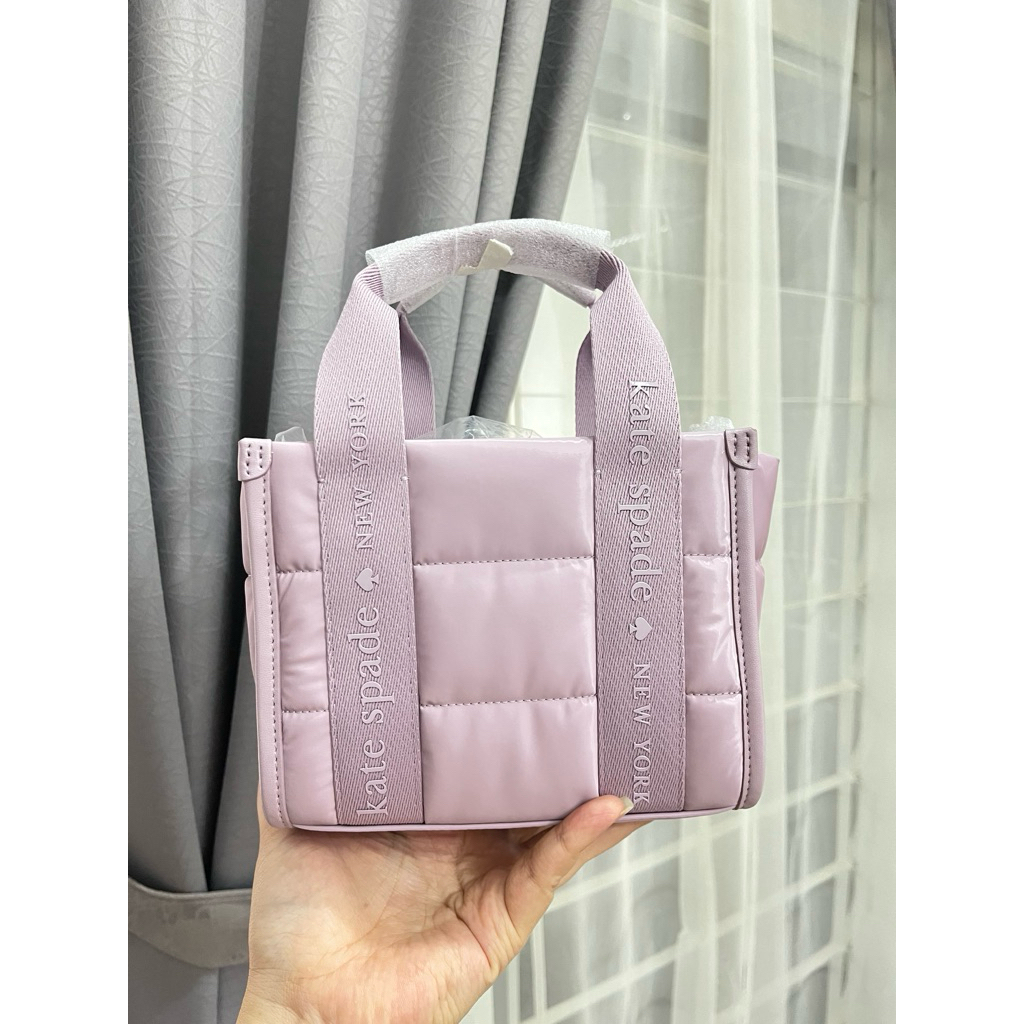 ks kip puffy fabric - tas ks kip mini tote