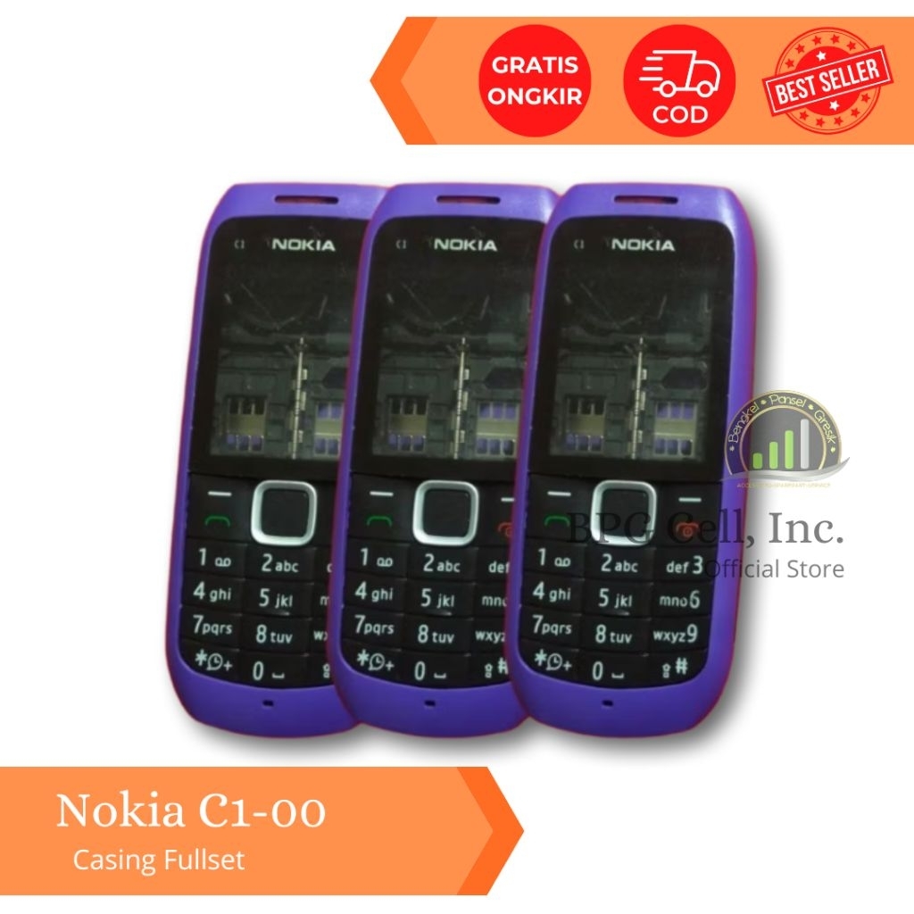Casing Fullset Nokia C1 C1-00