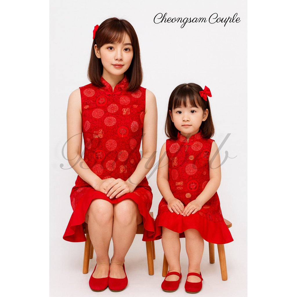 JADE QIPAO TUTU DRESS IMLEK babeebabyshop cheongsam anak baju pesta sangjit qipao bayi perempuan
