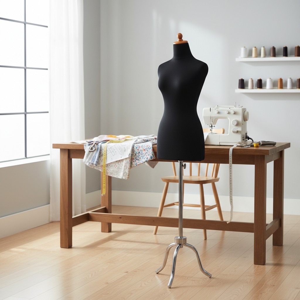 MANEKIN DM HITAM KAKI BESI manekin wanita profesional patung manekin display pakaian butik fashion m