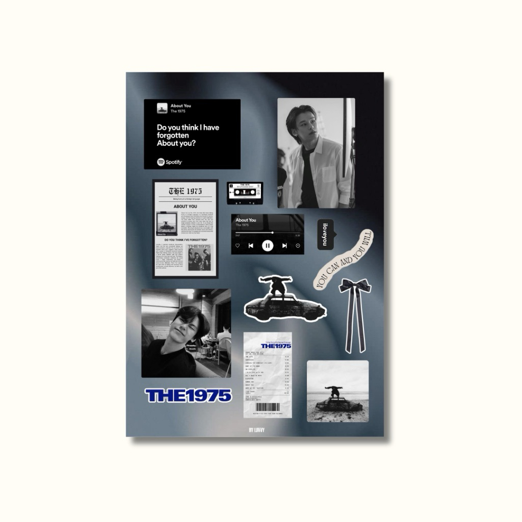 Sticker Actor kdrama x the 1975 ver.