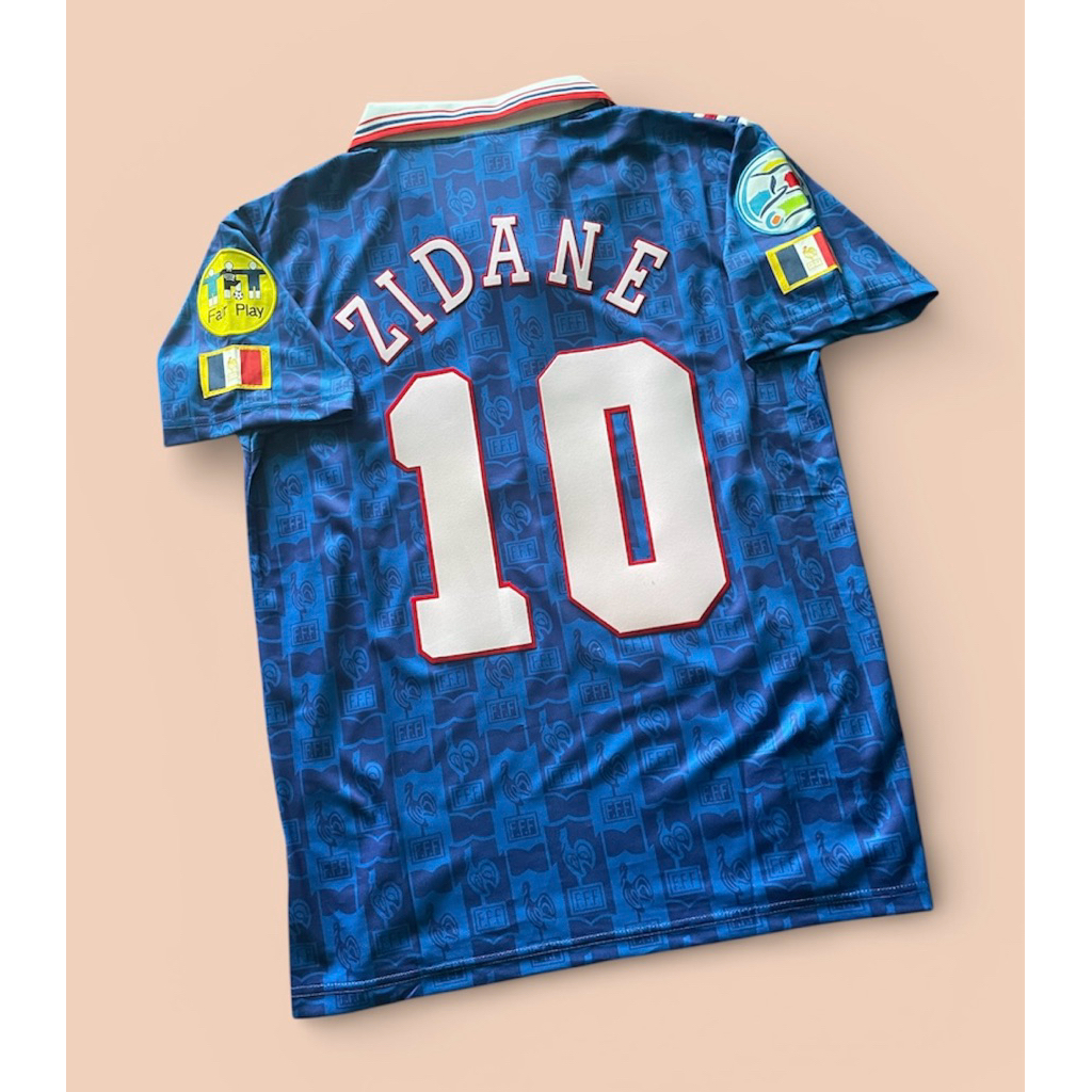 JERSEY RETRO PRANCIS HOME NAMSET ZIDANE 1996