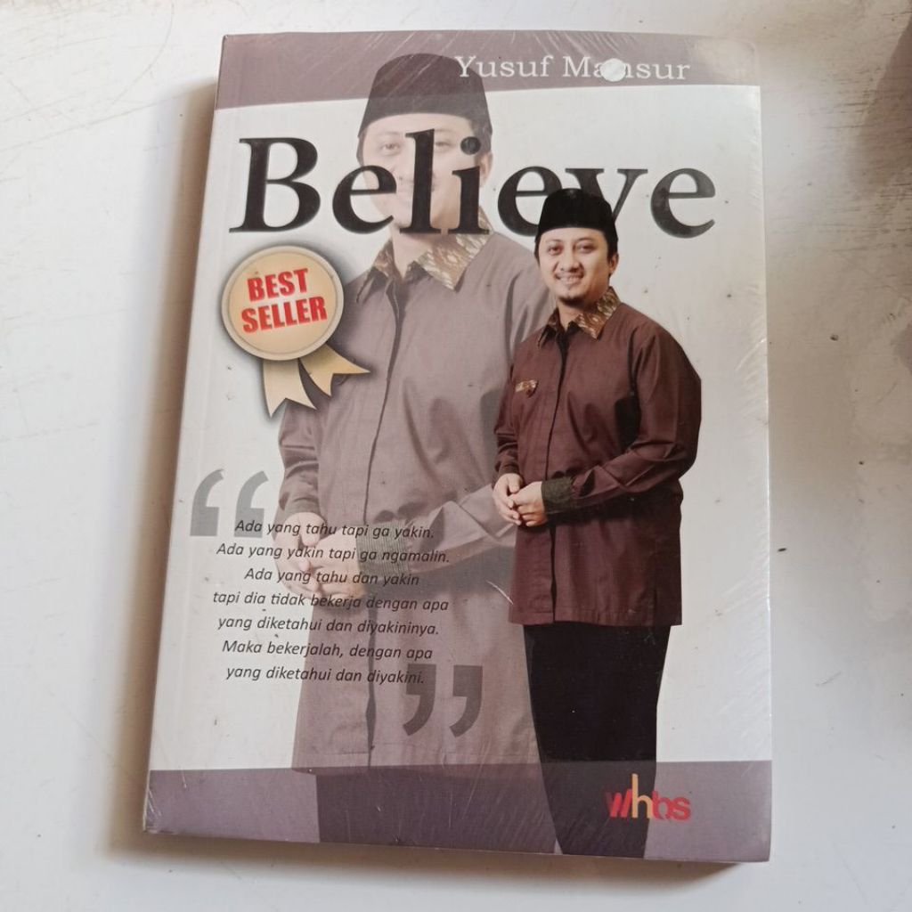 Buku Believe Yusuf Mansur