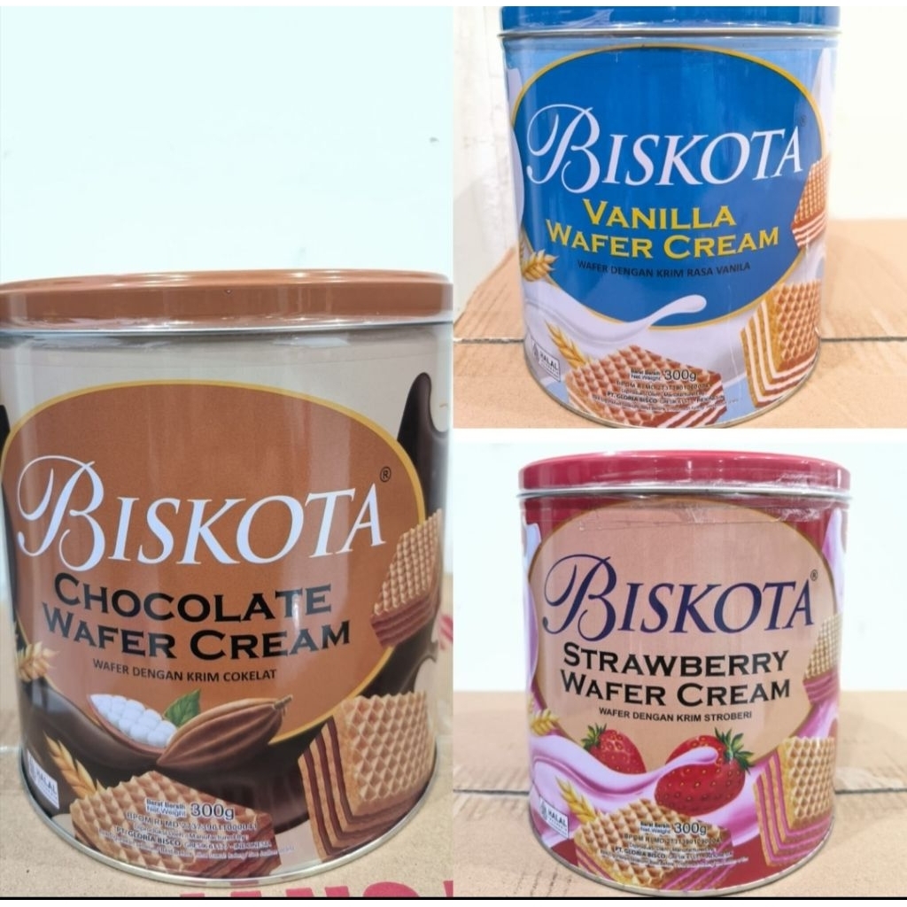 BISKOTA WAFER KALENG MURAH