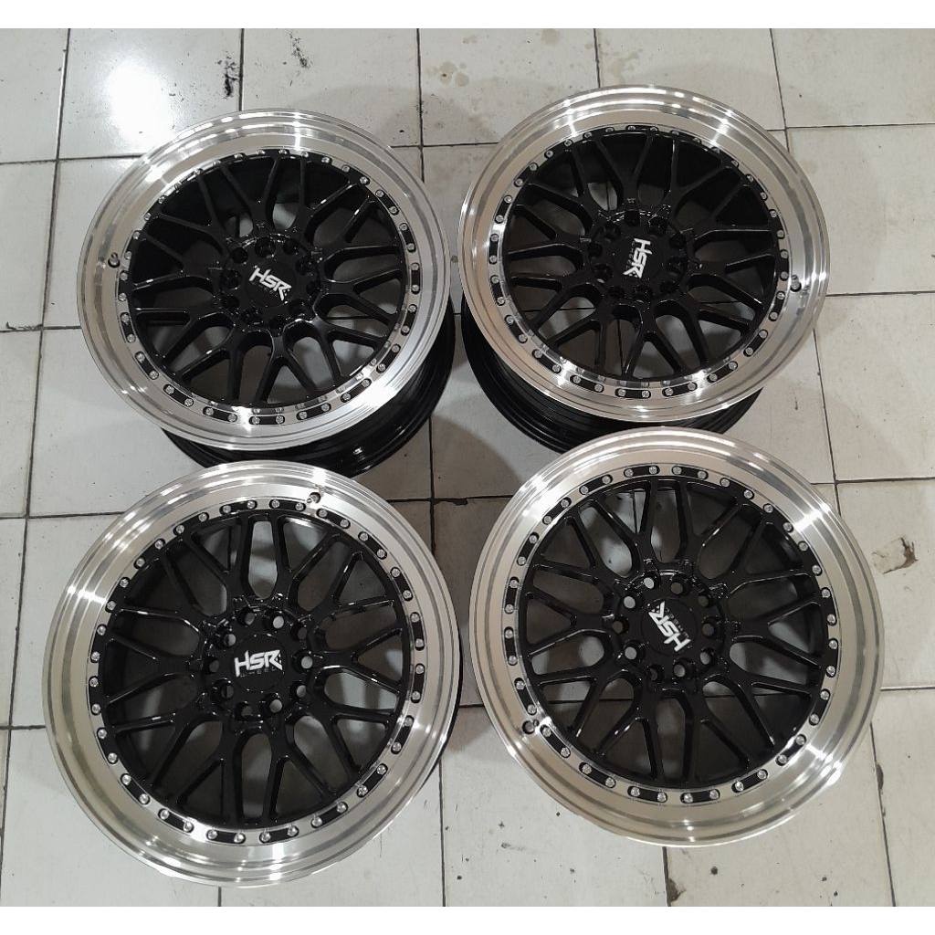 Velg pelek mobil Second murah HSR Sigi ring 18 untuk mobil Bmw BYD M6
