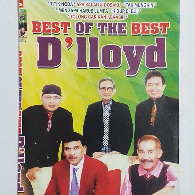 Kaset Video D'lloyd Best Collection Hits Tembang Kenangan Nostalgia