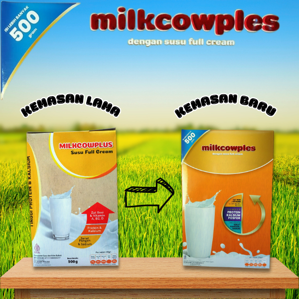 Milkcow Plus Original | Susu Bernutrisi Tinggi | Susu Sehat Keluarga  Susu Milkcow Plus Premium | Nu