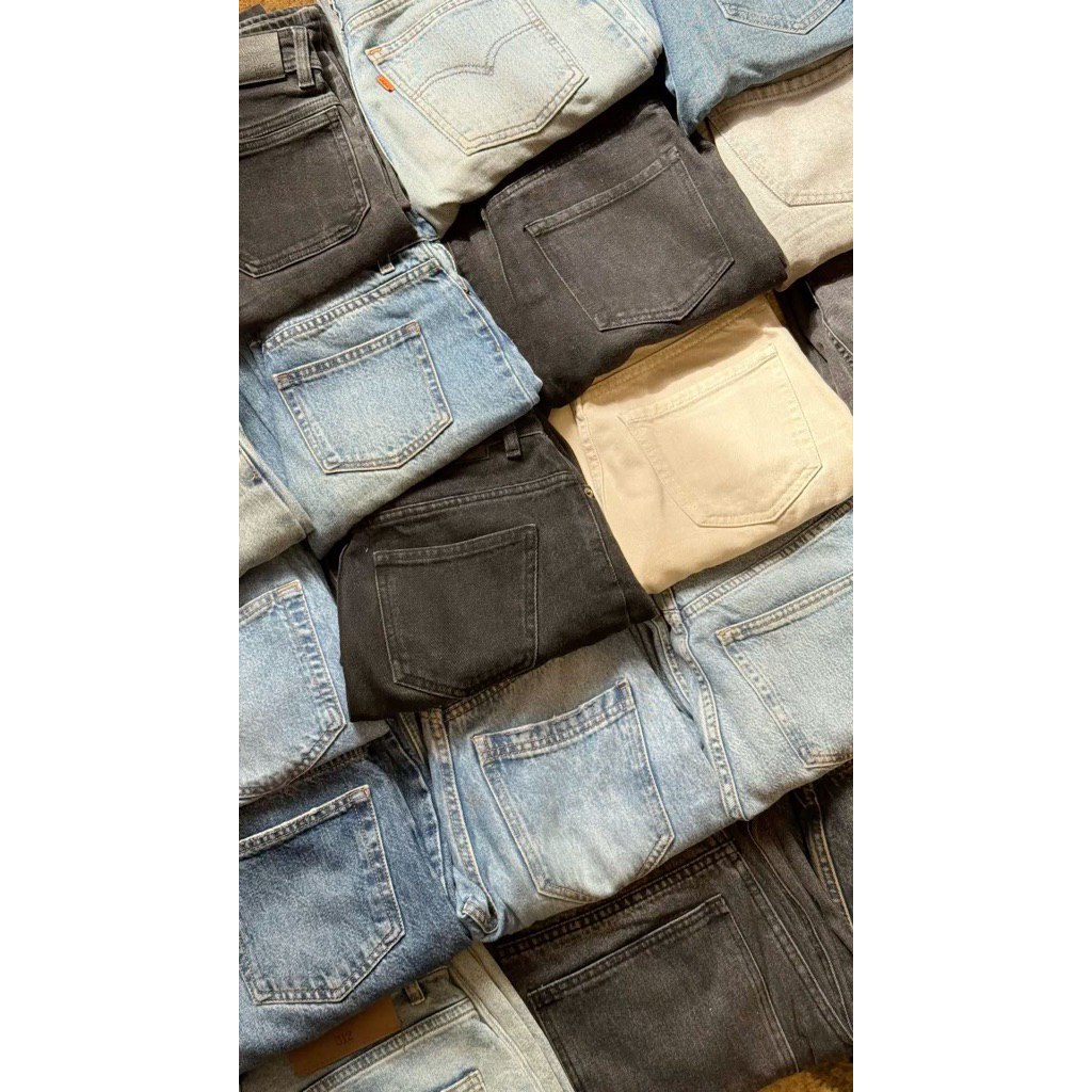 celana / jeans / kulot / rok / rok mini / rok panjang / cutbray / celana bahan