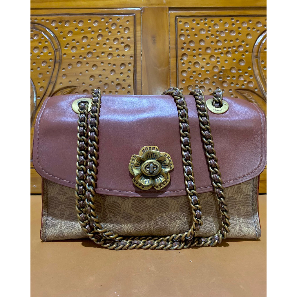 Tas Coach Kulit Asli Preloved