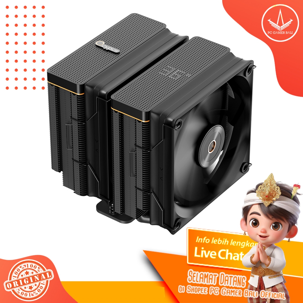 CPU Cooler Ocypus Iota A62 Digital Display Dual Tower High Performance