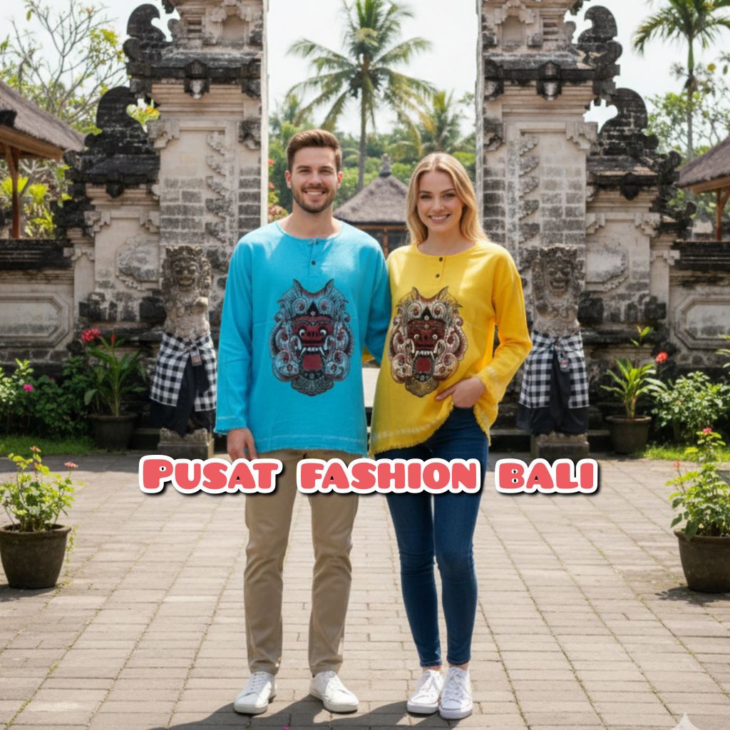 Baju barong lengan panjang dewasa Baju barong jumbo baju barong bali lengan panjang Baju barong polo