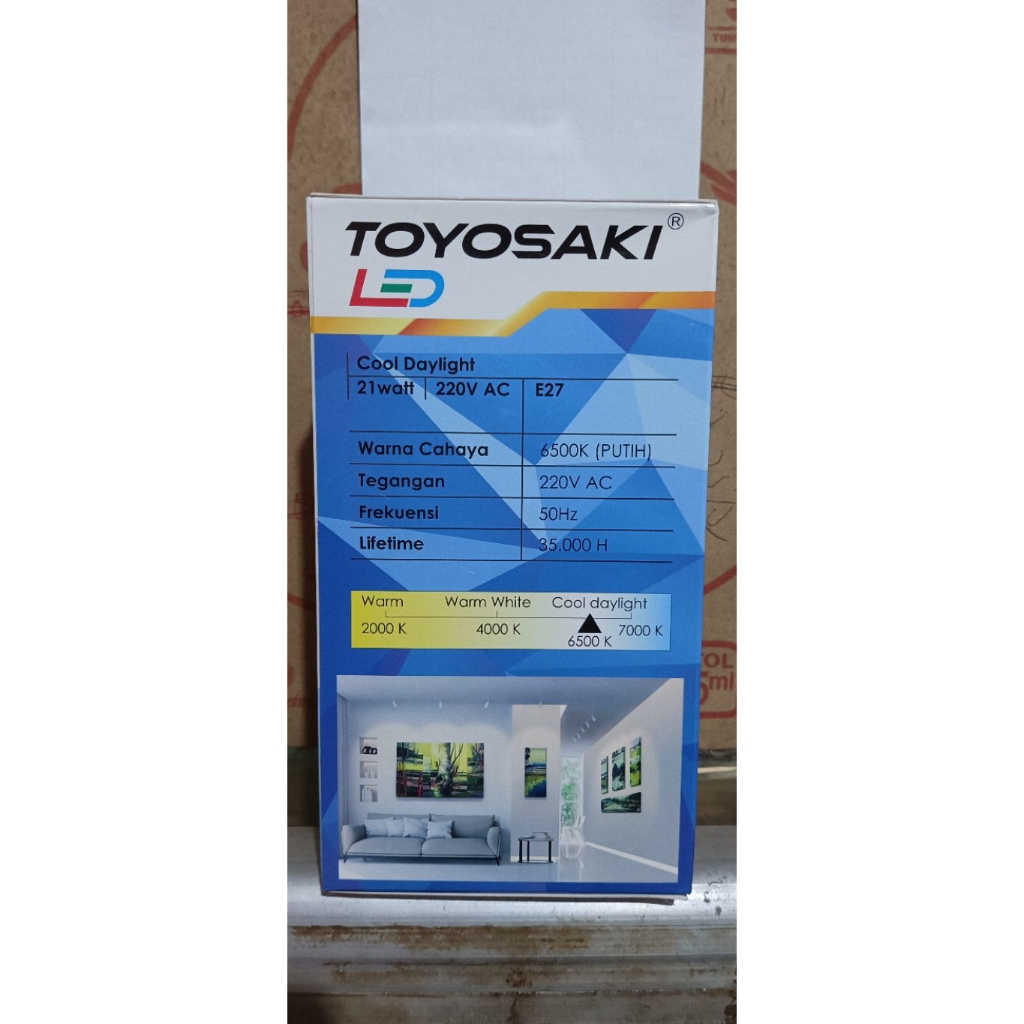 TOYOSAKI LAMPU LED CAHAYA PUTIH 15W