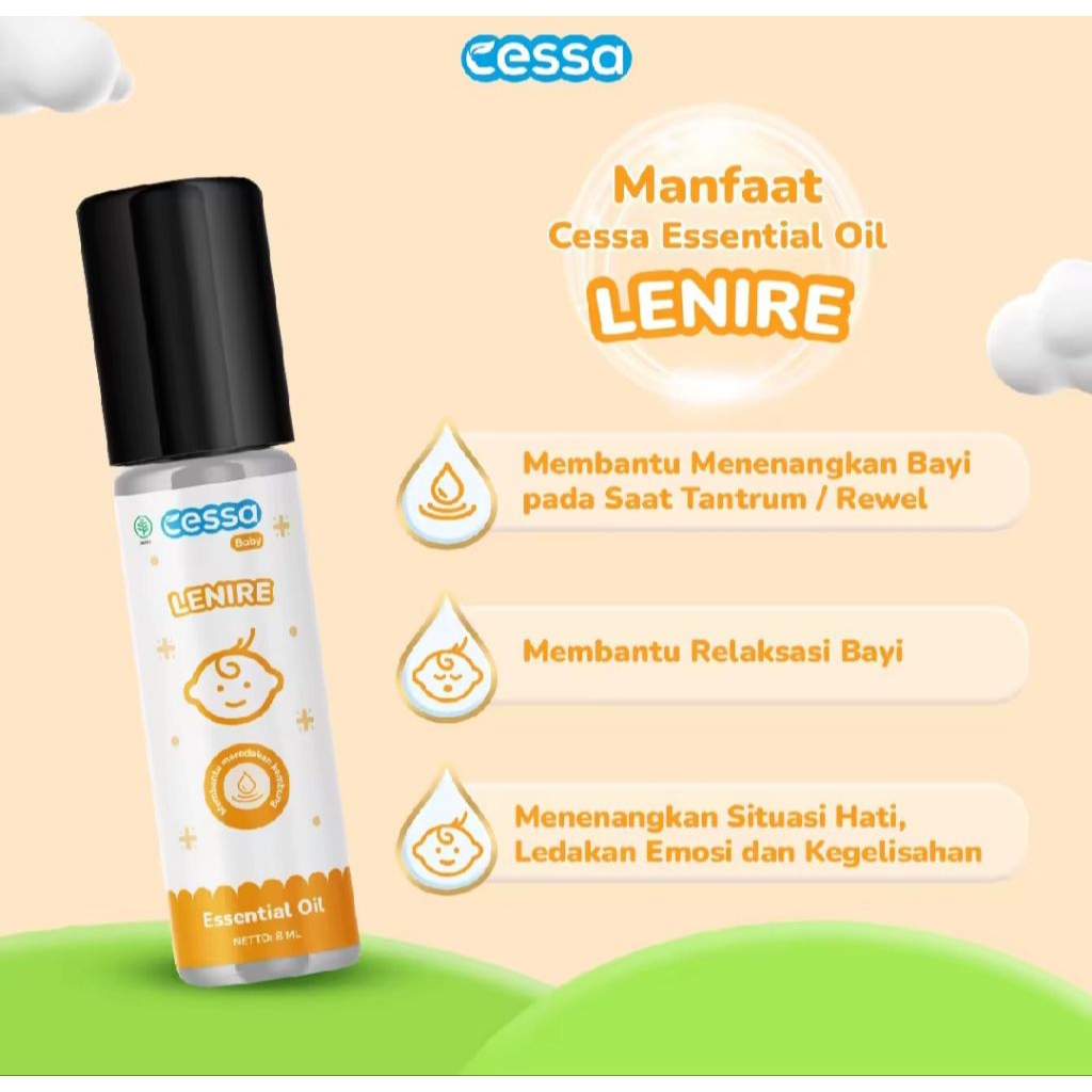 Cessa Baby Lenire 8ml Mengatasi Perut Kembung pada Bayi