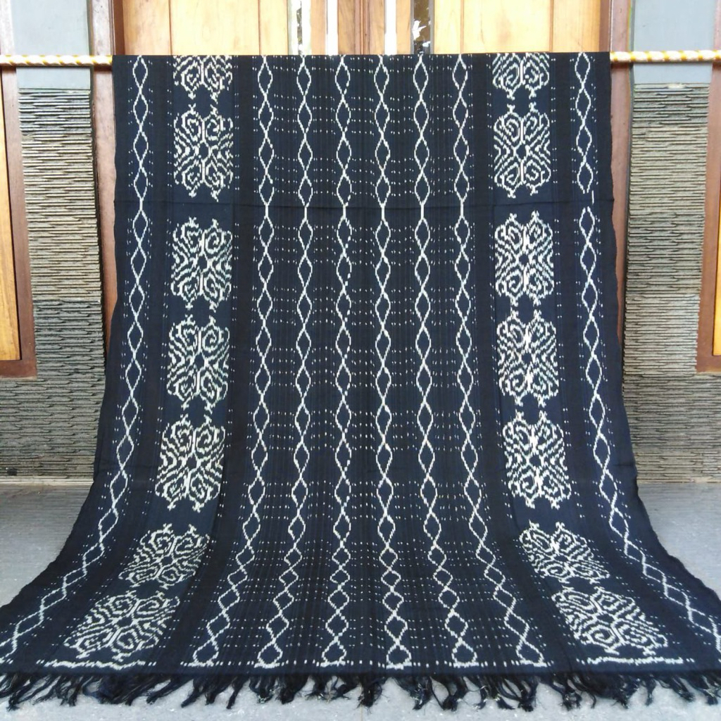 Kain Tenun Blanket Halusan Motif Ethnic Nusantara Kualitas Super Bahan Buat Baju Pria Wanita Anak An
