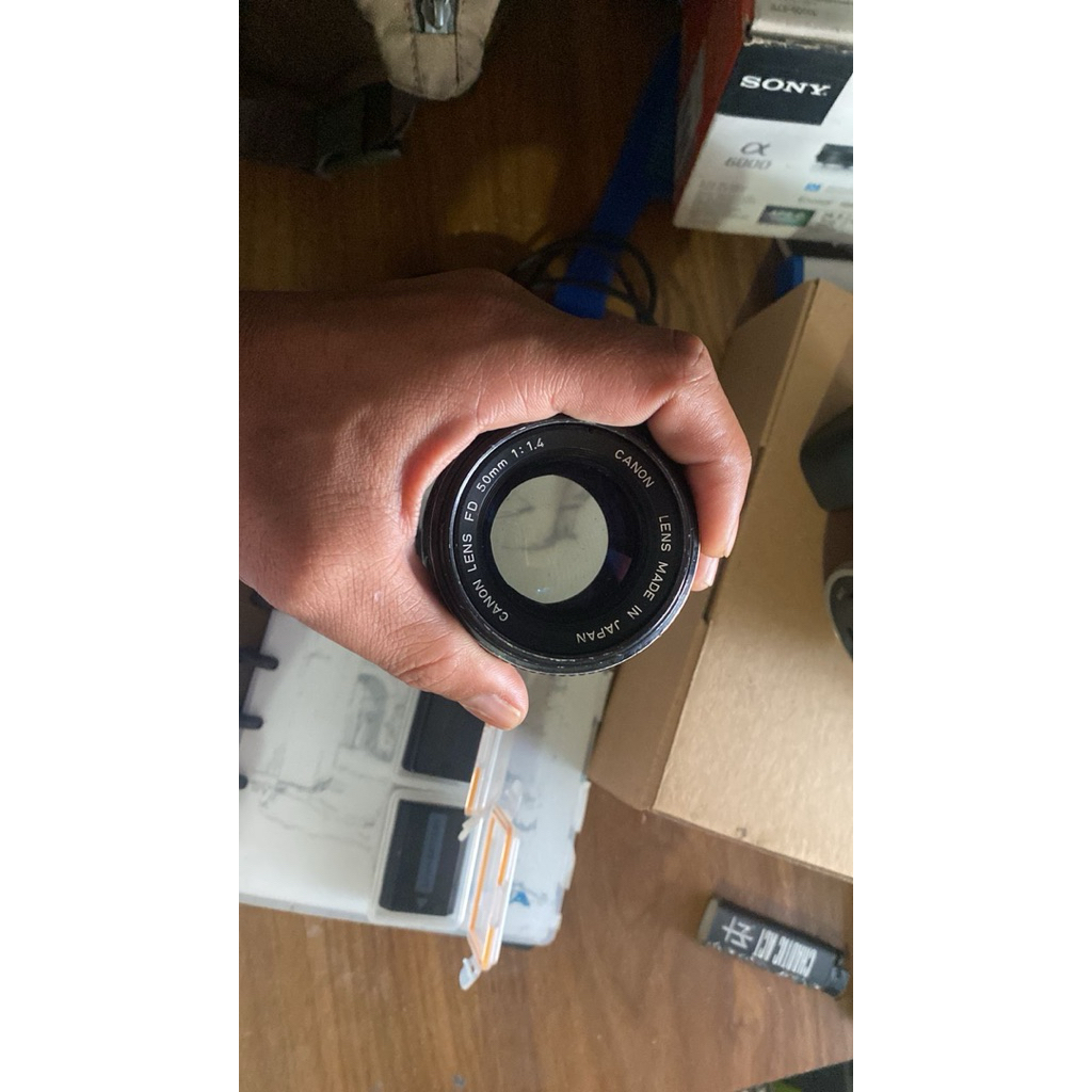 Lensa Canon FD 50mm F1.4