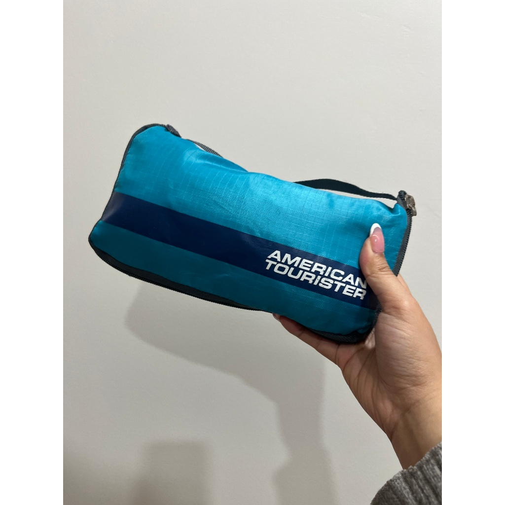 American Tourister | Original Ada Receipt | Foldable Luggage Cover XL (Turquoise) | 52 × 66 × 25 cm 